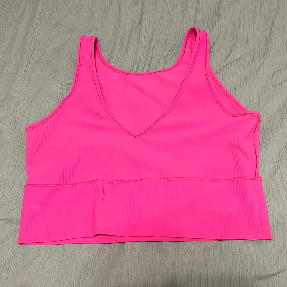 lululemon athletica Pink Crop Top